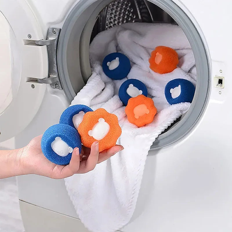 5pcs Pet Hair Remover Reusable Ball