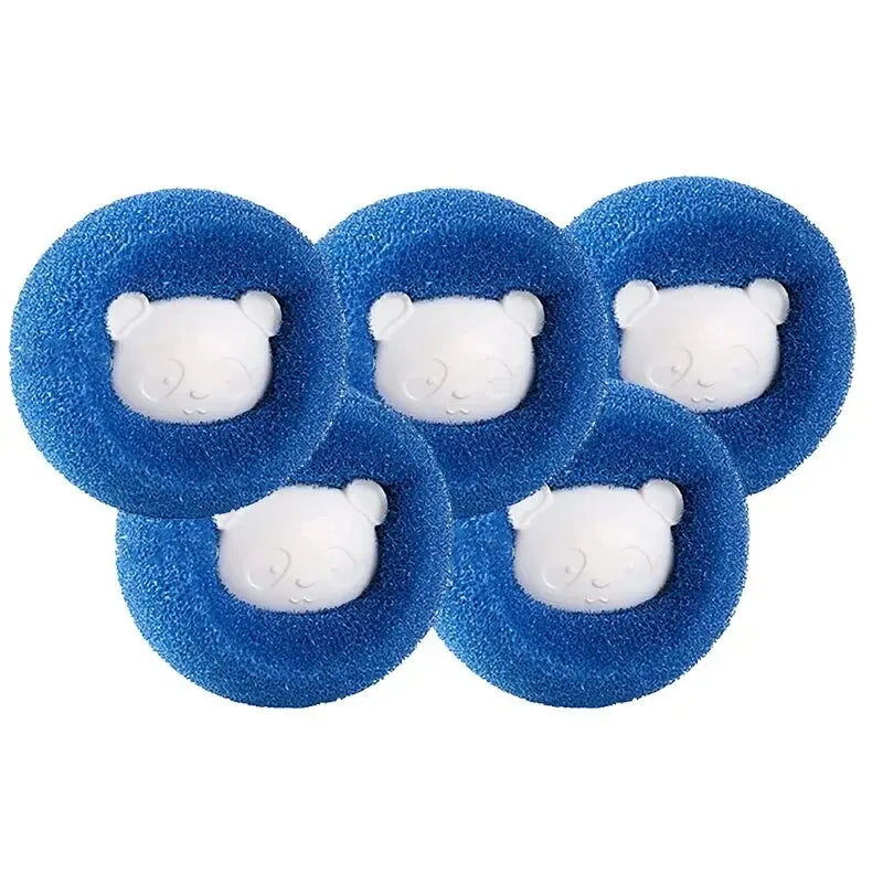 5pcs Pet Hair Remover Reusable Ball