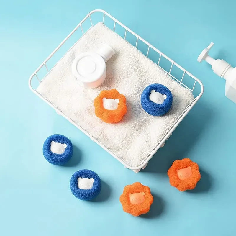5pcs Pet Hair Remover Reusable Ball